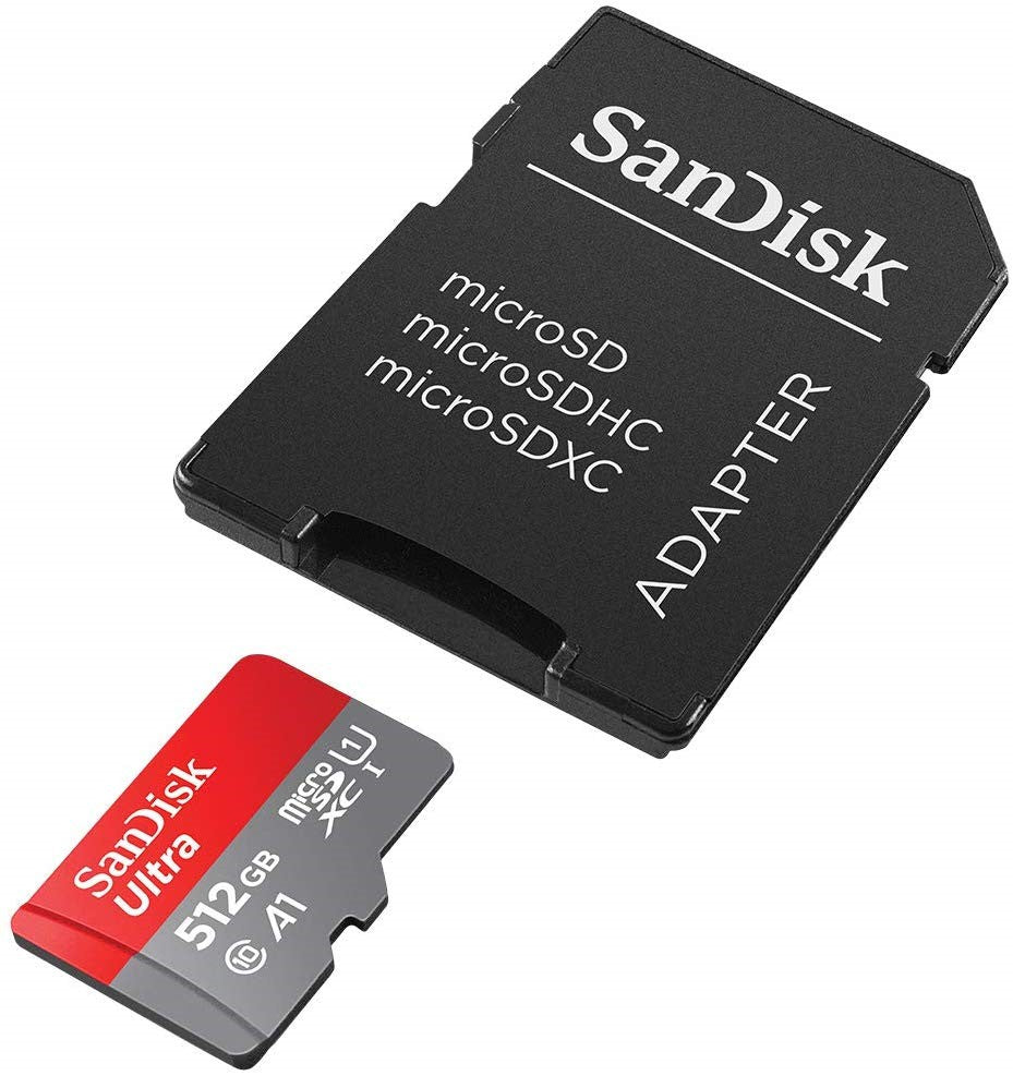 Carte microSDHC / microSDXC SanDisk Ultra Classe 10 UHS-I homologué A1