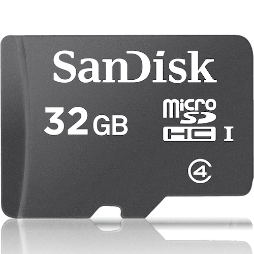 Sandisk carte mémoire microSDHC 32Go classe 4 - SDSDQM-032G-B35